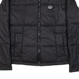 ADIDAS Insulated Womens Puffer Jacket Black UK 8