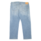 LEVI'S 505 Jeans Mens Blue Regular Straight Stone Wash W40 L30