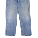 LEVI'S 505 Jeans Mens Blue Regular Straight Stone Wash W38 L30