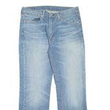 LEVI'S 514 Jeans Mens Blue Slim Straight Stone Wash W34 L30