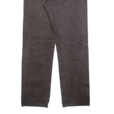 WRANGLER Mens Jeans Grey Regular Straight W33 L32