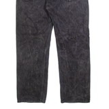 LEVI'S 505 Jeans Mens Grey Regular Straight Stone Wash W36 L30