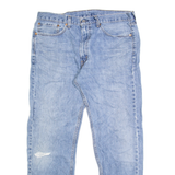 LEVI'S 505 Jeans Mens Blue Regular Straight W36 L32