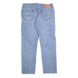 LEVI'S 505 Jeans Mens Blue Regular Straight W36 L32