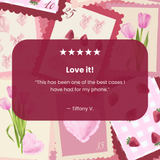 Bubblegum Pink Love Letters iPhone 13 Mini Case
