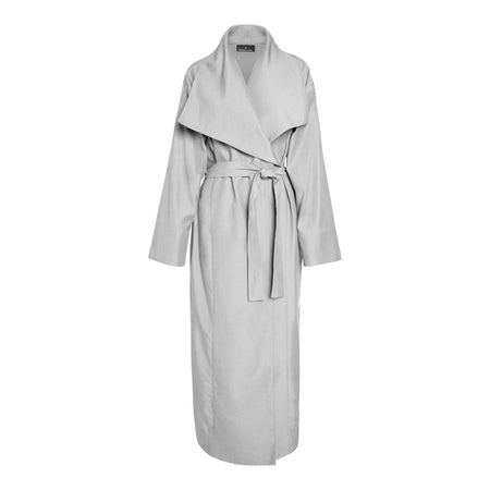 Lâcher Prise - Exode Grey Trench Coat