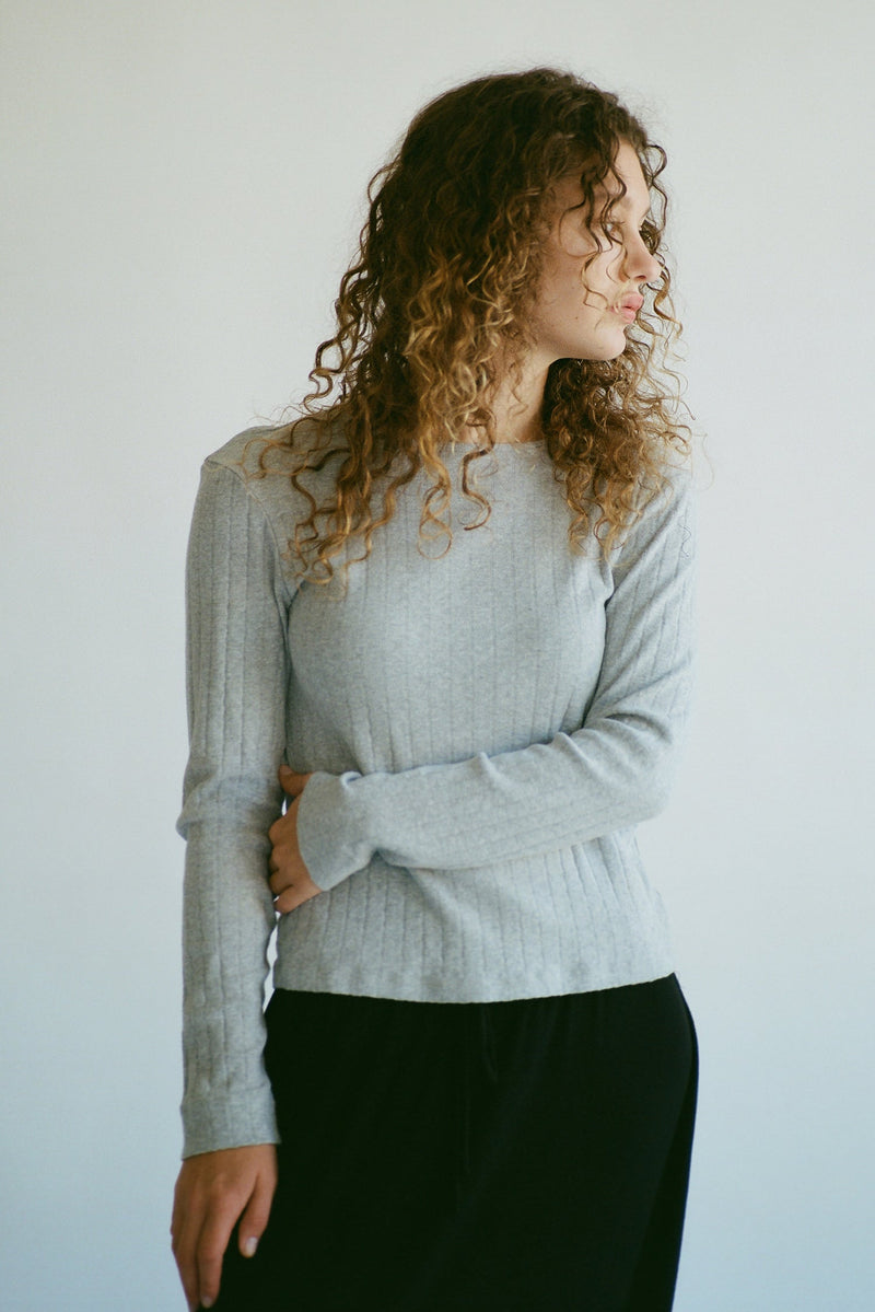 Organic Texture Long Sleeve