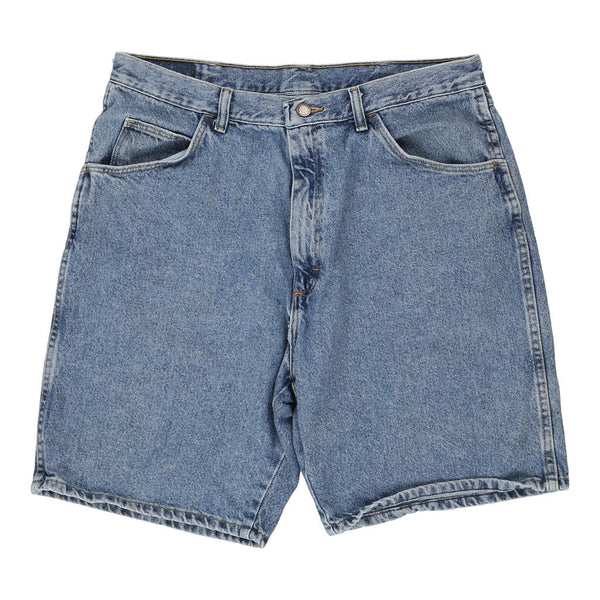 Wrangler Denim Shorts - 34W 9L Blue Cotton