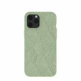 Sage Green Lushy Leaves iPhone 12 Pro Max Case