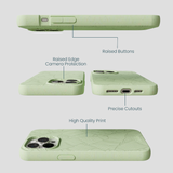 Sage Green Lushy Leaves iPhone 14 Pro Max Case