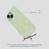 Sage Green Lushy Leaves iPhone 14 Case