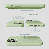 Sage Green Lushy Leaves iPhone 15 Pro Max Case