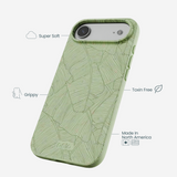 Sage Green Lushy Leaves iPhone Air Case