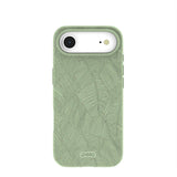 Sage Green Lushy Leaves iPhone Air Case