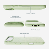 Sage Green Lushy Leaves iPhone Air Case