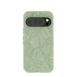 Sage Green Lushy Leaves Google Pixel 10/10 Pro Case