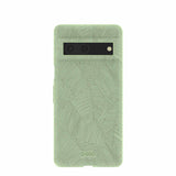 Sage Green Lushy Leaves Google Pixel 7 Case