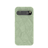 Sage Green Lushy Leaves Google Pixel 9 Pro XL Case