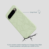 Sage Green Lushy Leaves Google Pixel 9/9 Pro Case
