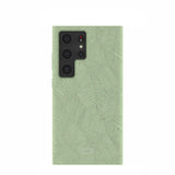 Sage Green Lushy Leaves Samsung Galaxy S24 Ultra Case