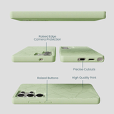 Sage Green Lushy Leaves Samsung Galaxy S25 Ultra Case