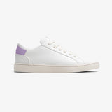 Men's Lace Up | White-Violet Dusk