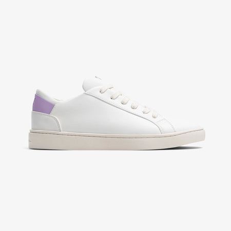 Men's Lace Up | White-Violet Dusk