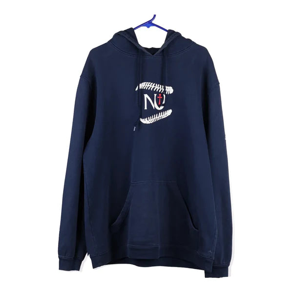 NU Adidas Hoodie - XL Navy Cotton