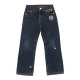 Age 7 Coogi Embroidered Jeans - 24W 22L Blue Cotton