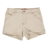 Age 12 Dickies Carpenter Shorts - 26W 3L White Cotton