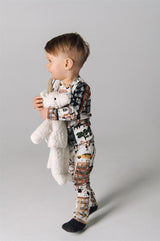 Organic cotton kids long sleeve top - New York
