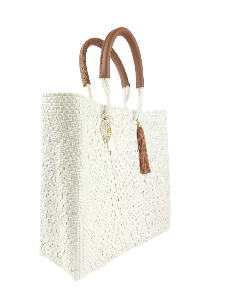 White Pearl Resort Tote Bag