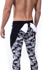 Gray Camo Meggings
