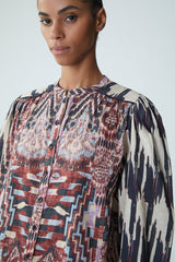 Blouse Junin Celia Blou Sand-Melange