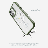 Clear Martini Moment iPhone 17 Case With Forest Floor Ridge (MagSafe included)