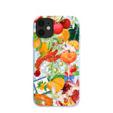 Powder Blue Mediterranean Summers iPhone 11 Case