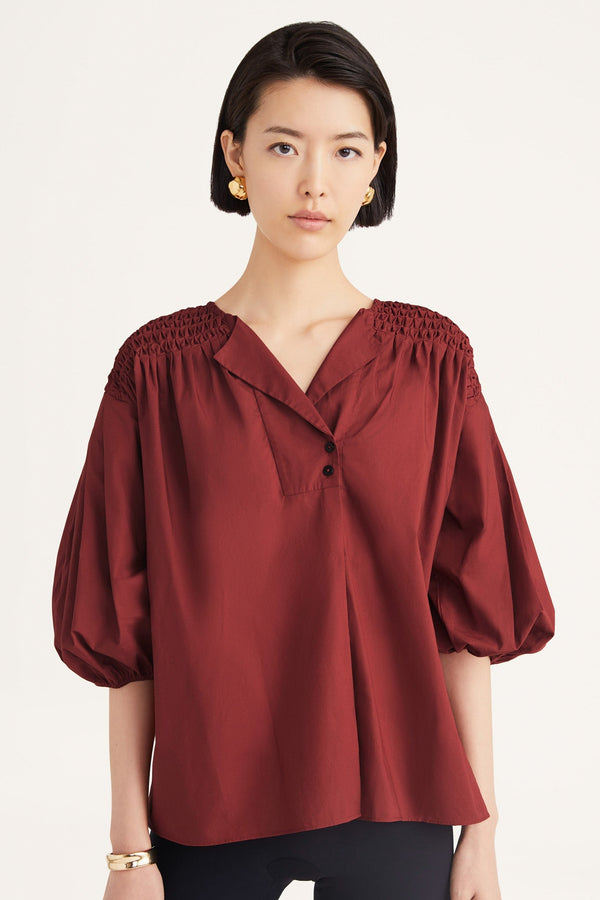 Blouse Dalen Terracotta