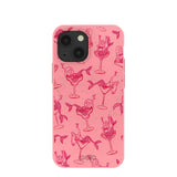 Bubblegum Pink Mermaid Cocktail iPhone 13 Mini Case
