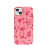 Bubblegum Pink Mermaid Cocktail iPhone 14 Plus Case