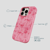 Bubblegum Pink Mermaid Cocktail iPhone 14 Pro Case