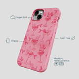Bubblegum Pink Mermaid Cocktail iPhone 15 Plus Case