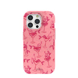 Bubblegum Pink Mermaid Cocktail iPhone 15 Pro Case