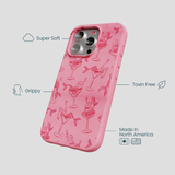 Bubblegum Pink Mermaid Cocktail iPhone 16 Pro Case