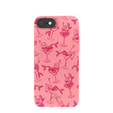 Bubblegum Pink Mermaid Cocktail iPhone 6/6s/7/8/SE Case