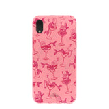 Bubblegum Pink Mermaid Cocktail iPhone XR Case
