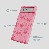 Bubblegum Pink Mermaid Cocktail Google Pixel 6a Case