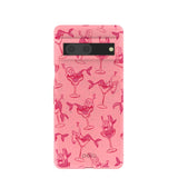 Bubblegum Pink Mermaid Cocktail Google Pixel 7 Case