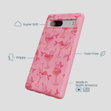 Bubblegum Pink Mermaid Cocktail Google Pixel 7 Case
