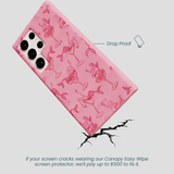 Bubblegum Pink Mermaid Cocktail Samsung Galaxy S24 Ultra Case