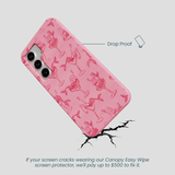 Bubblegum Pink Mermaid Cocktail Samsung Galaxy S25 Case